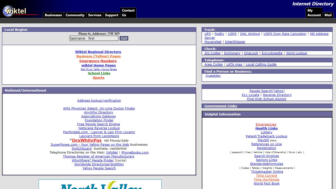 Internet Directory - Wiktel